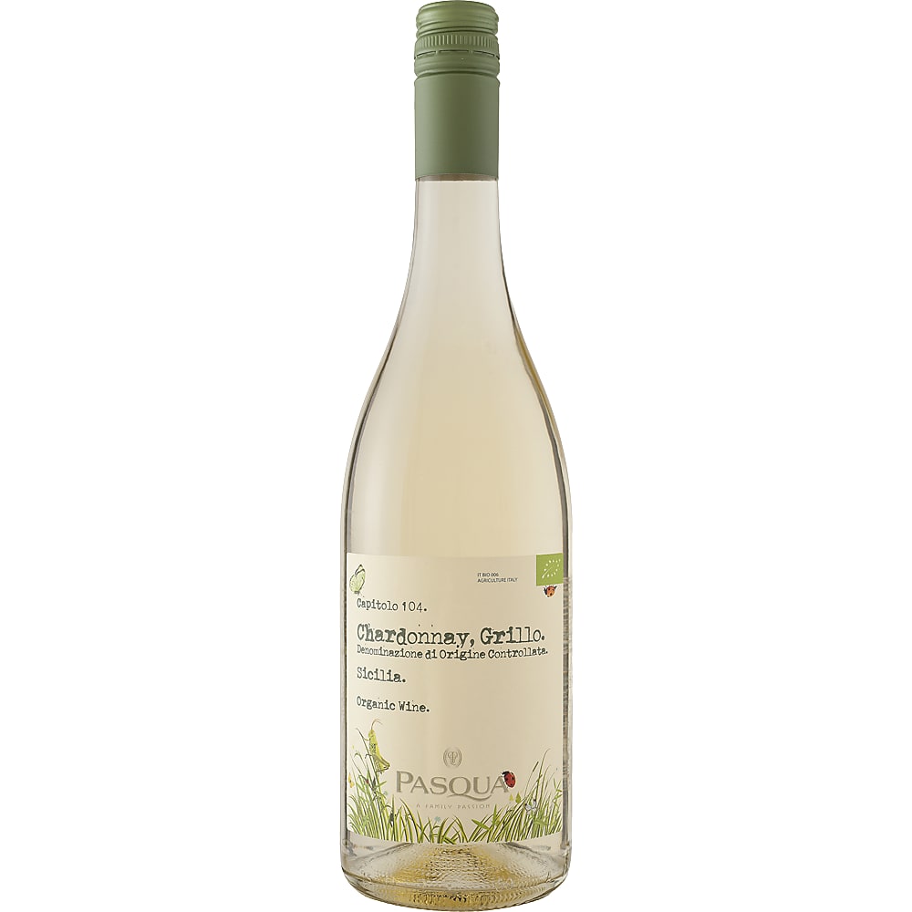 Buy Pasqua BIO Chardonnay Grillo Sicilia DOC · White wine · Sicily - Italy  • Migros | Weißweine