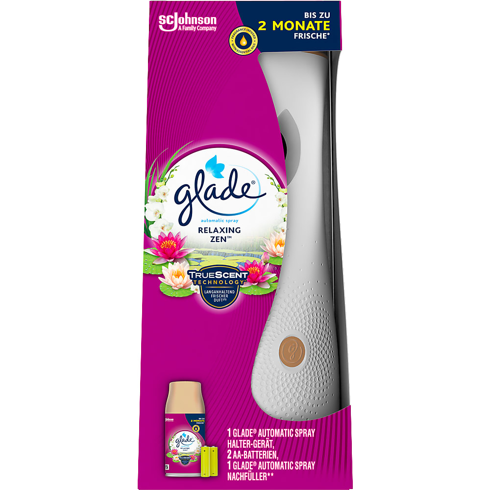 Buy Glade Automatic Spray · Room scent · Relaxing Zen • Migros