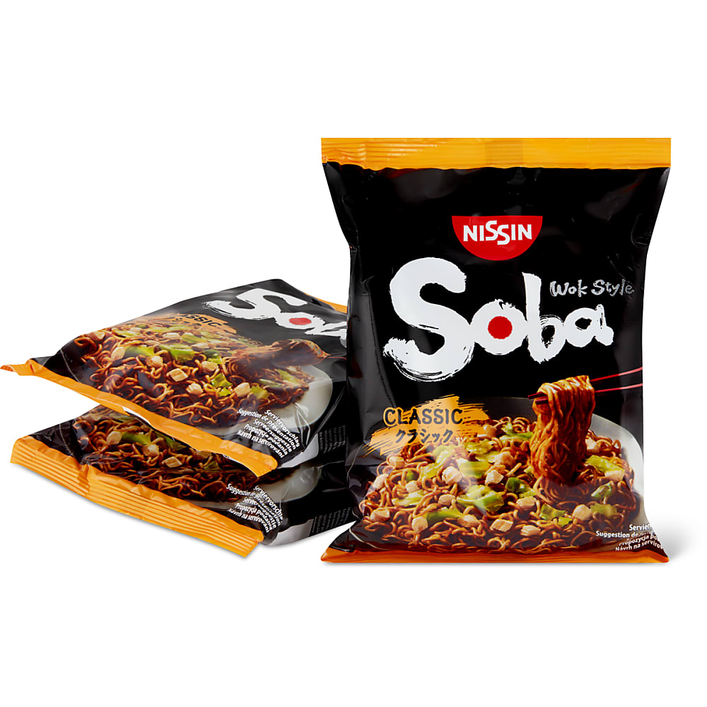 Nissin Soba · Japanische Nudeln · Classic • Migros