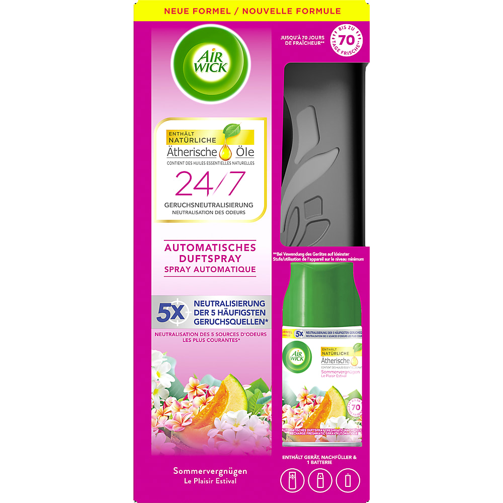 Buy Air Wick · Automatic diffuser with refill · summer pleasure, up to 70  days freshness • Migros