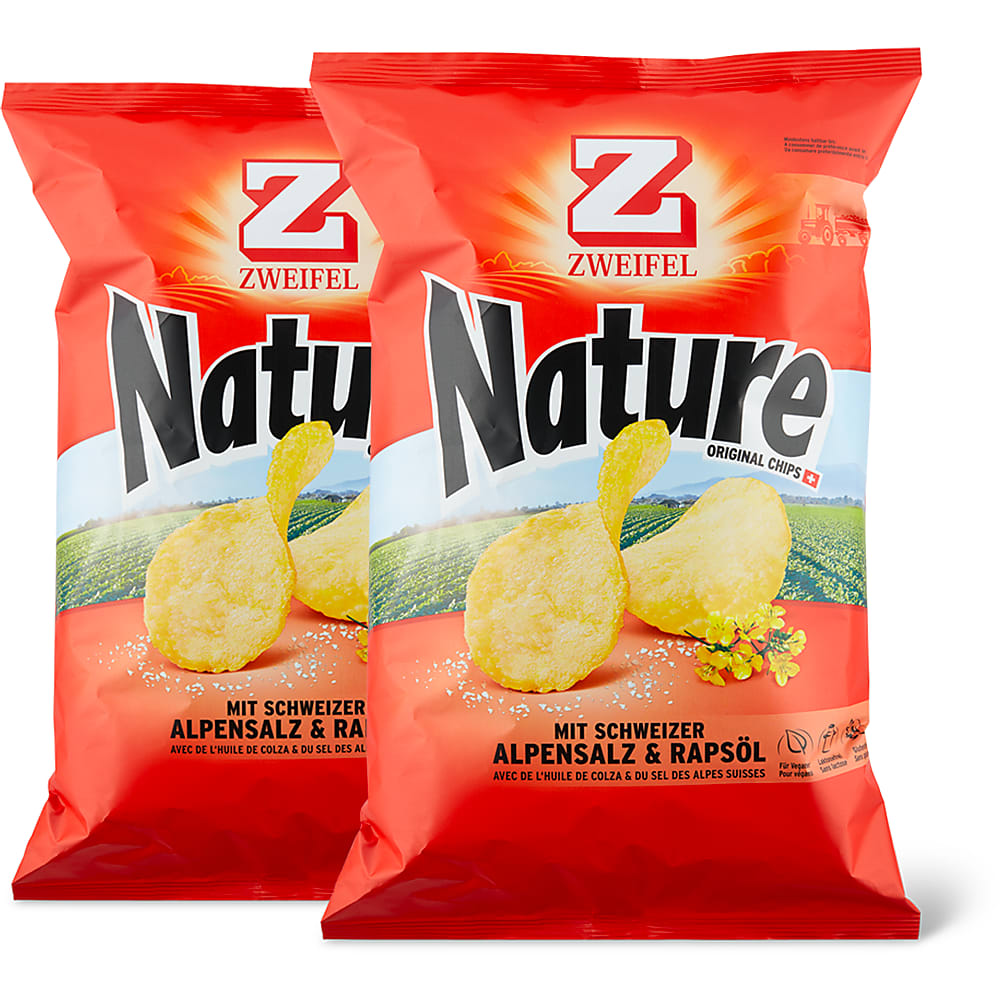 Zweifel Original · Chips · Nature • Migros