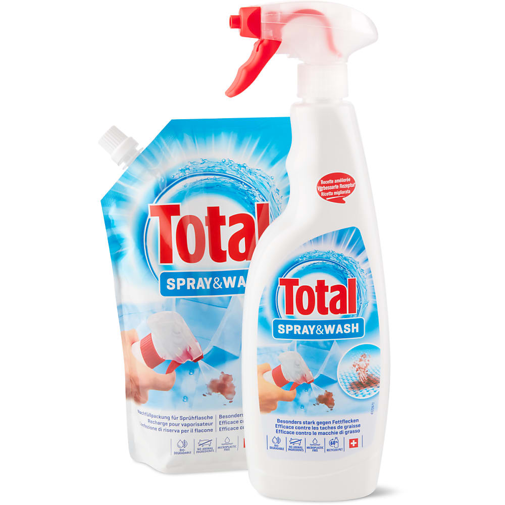 Buy Total Spray & Wash · Pre-wash cleaner • Migros