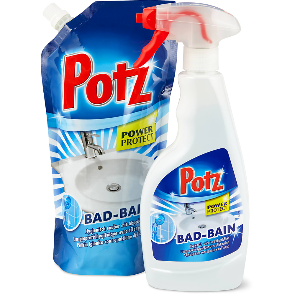 Potz · Nettoyant pour salle de bain · Power Protect • Migros