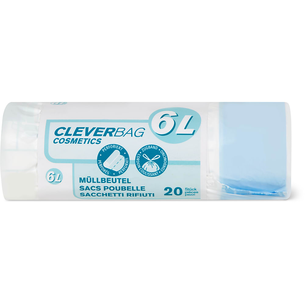 CleverBag Cosmetics · Sac poubelle 3l