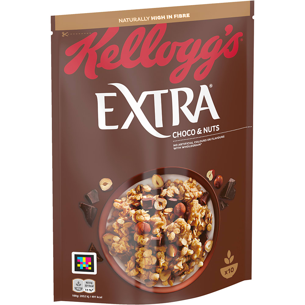 Kellogg's Extra · Muesli · chocolate &nuts • Migros