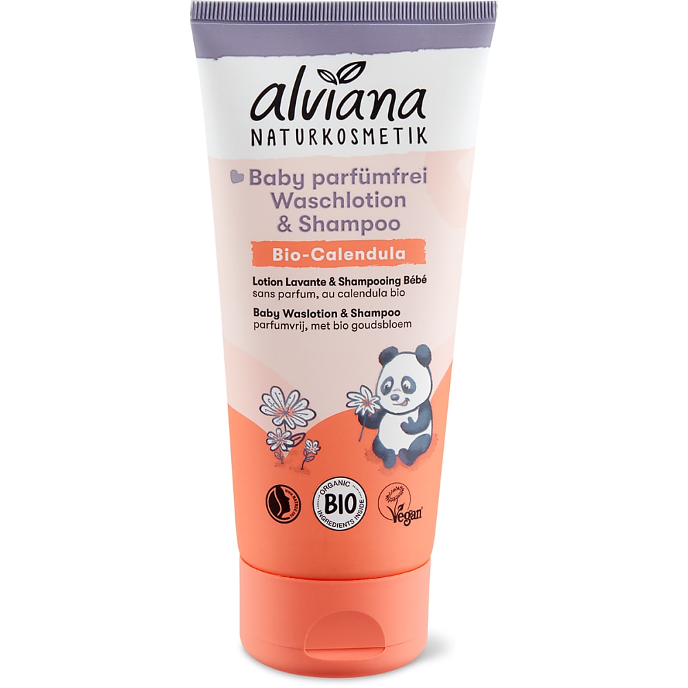 alviana Naturkosmetik Lotion Lavante & Shampoing Bébé, 200 ml