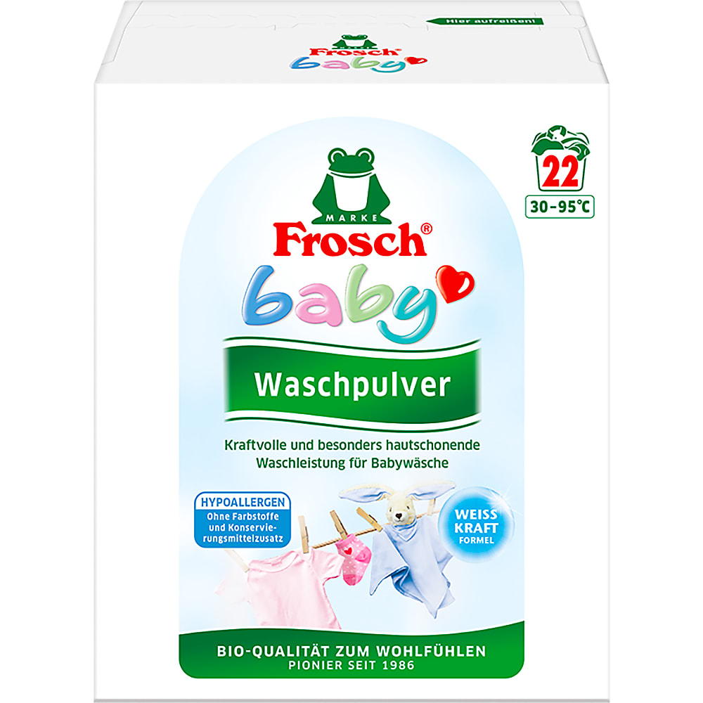 Buy Frosch Baby · Baby washing powder · 22 wash cycles • Migros