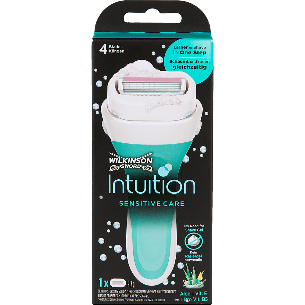 Wilkinson Intuition · Rasoir · Sensitive Care avec Aloe Vera • Migros