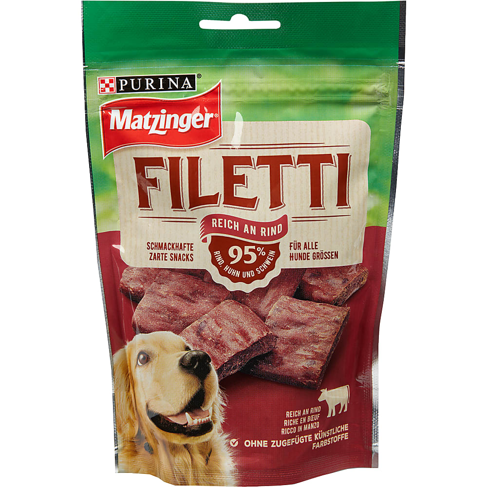 Matzinger Purina · Snacks pour chiens · Filetti - Riche en boeuf • Migros