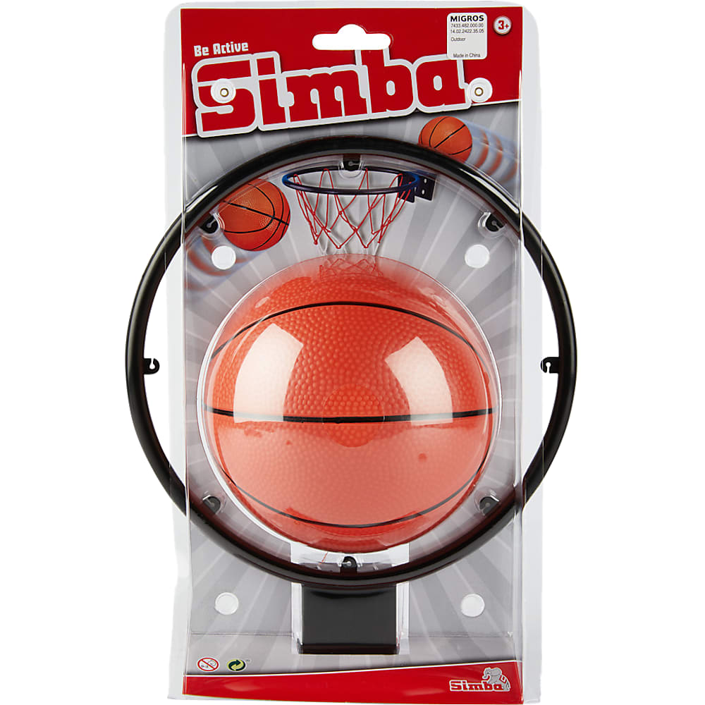 Panier De Basket Simba - Référence 107400675, Neuf Pour Jouer à L'intérieur Ou Dehors