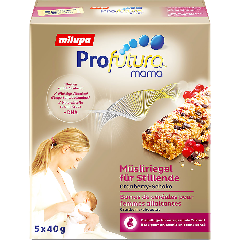 Kaufen Milupa Profutura mama · Müsliriegel · Cranberry &amp; Schoko • Migros