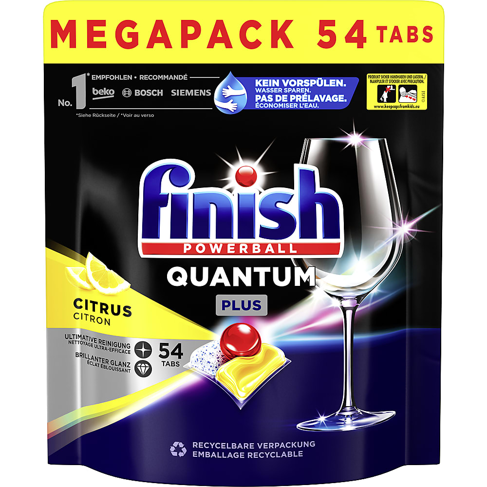 Buy Finish Calgonit Quantum Ultimate · Dishwasher tabs · Citrus