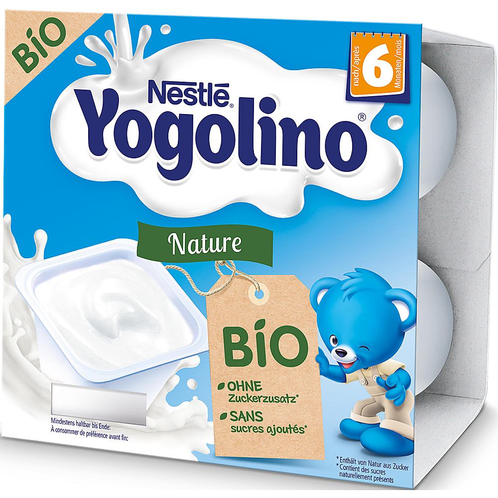Buy Nestlé Yogolino · Dessert with milk for baby · After 6 months organic nature • Migros