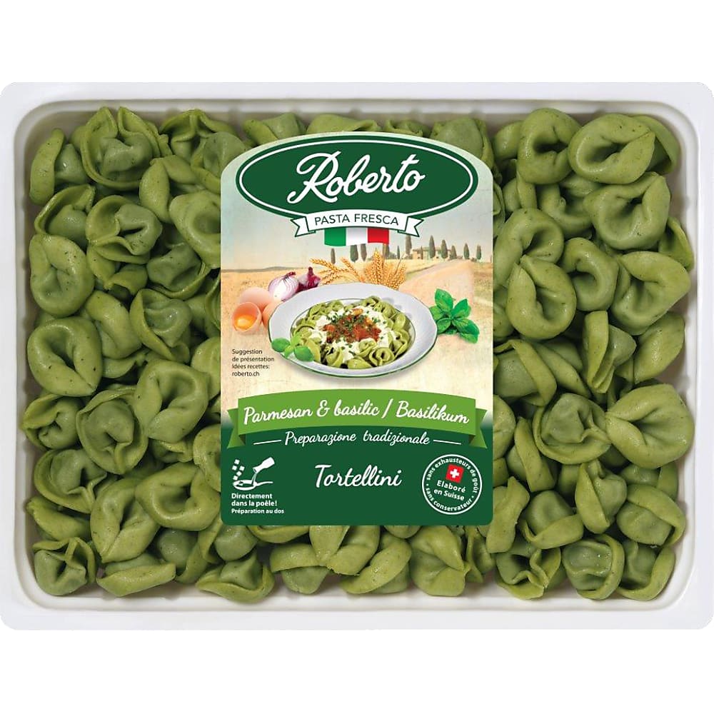 Buy Roberto · tortellini · with Parmesan &basil • Migros