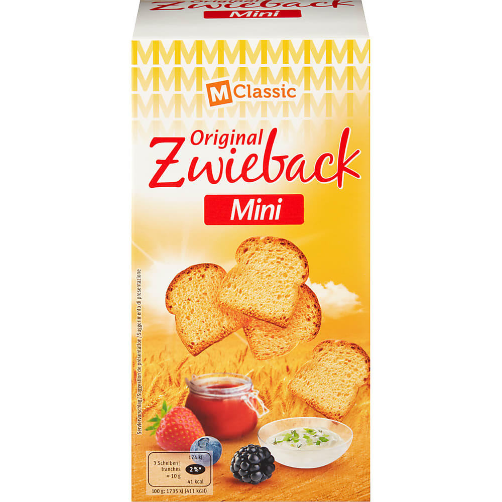 Buy M-Classic Zwieback · Rusk · mini • Migros
