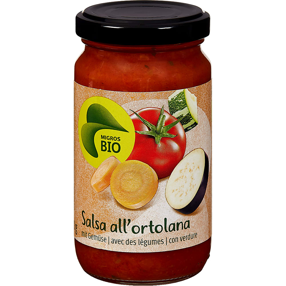 Kaufen Migros Bio · salsa all'ortolana · mit Gemüse • Migros Online
