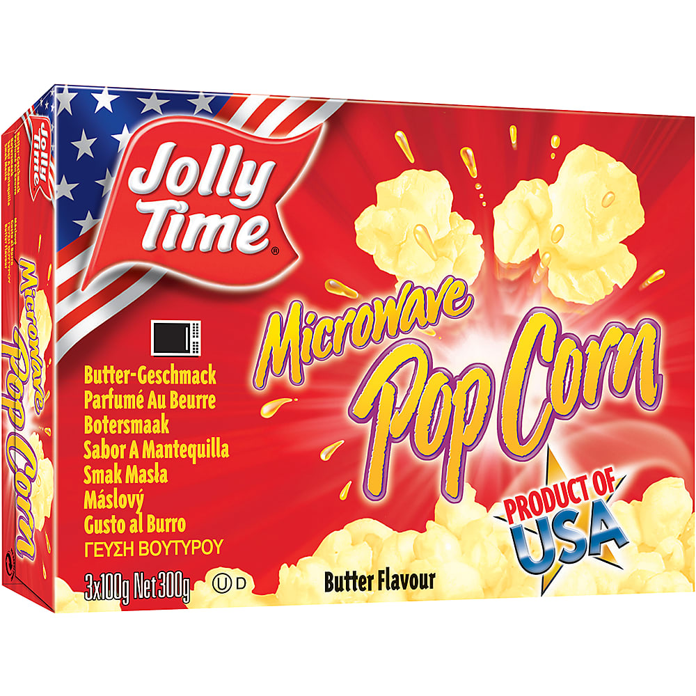 Buy Jolly Time Butter Flavor · Mais pour Popcorn · Pour microondes, parfumé au beurre • Migros