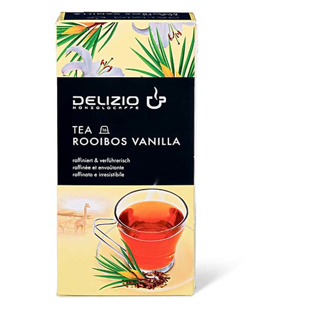 Buy Delizio · Capsules de thé · Rooibos Vanilla Tea, système Delizio