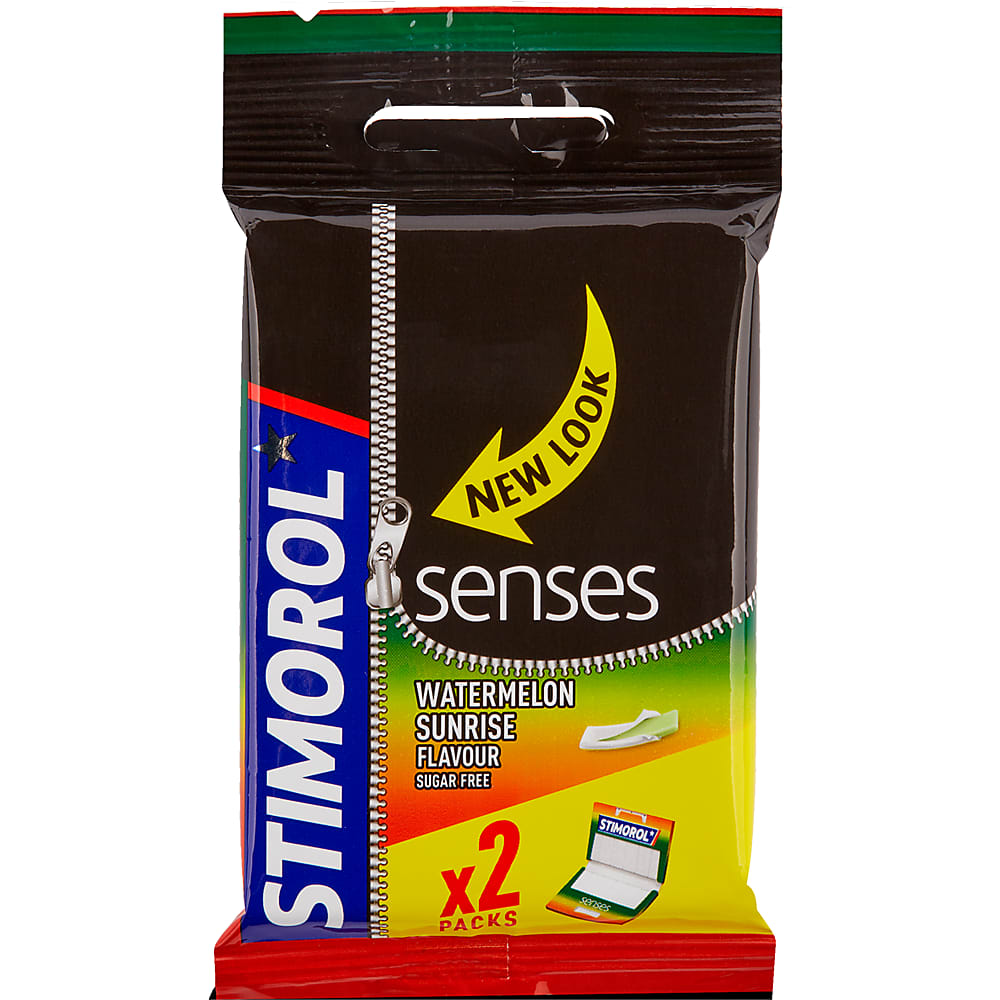 Achat Stimorol Senses · Chewing gum sans sucre avec édulcorants · Watermelon Sunrise • Migros