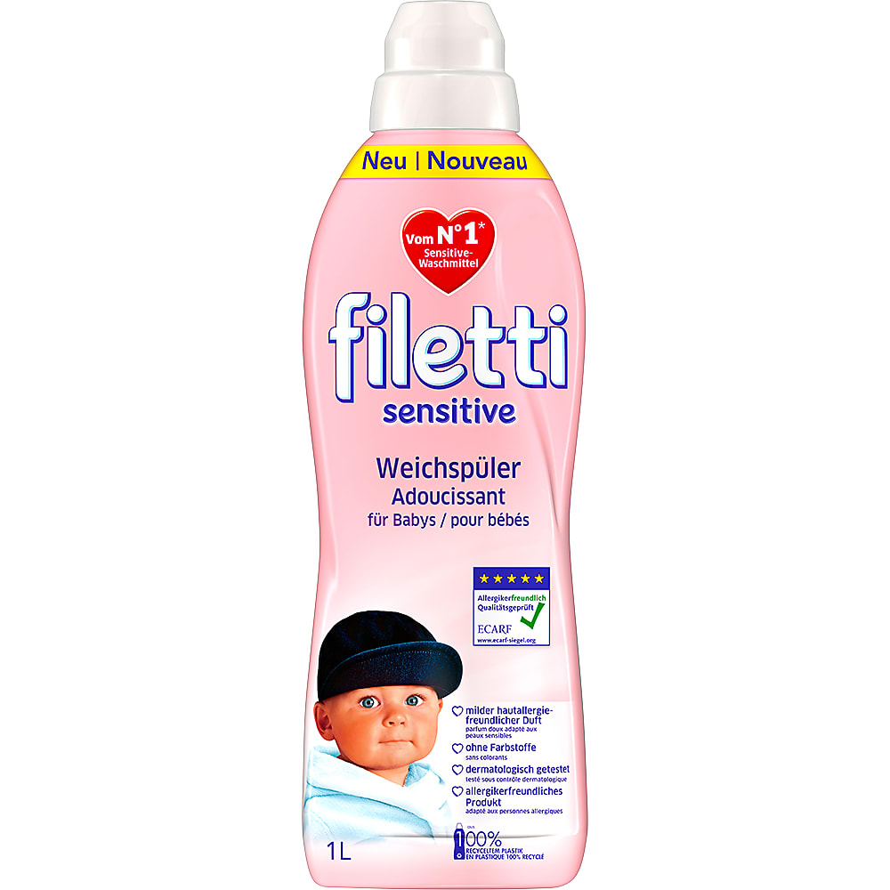 Filetti Sensitive Kaufen Filetti Sensitive · Weichspüler · Sensitive - speziell für ...