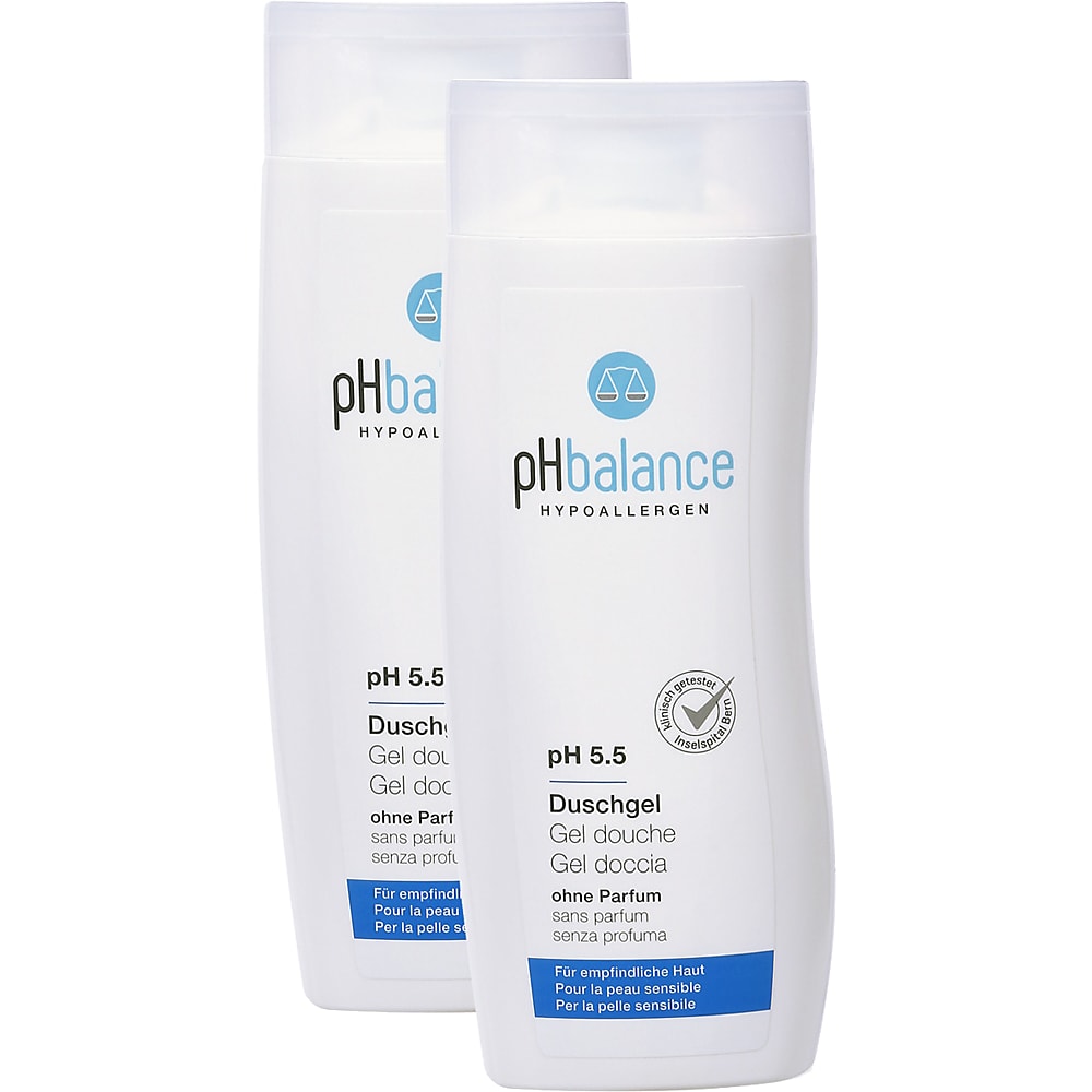 Achat pH balance Hypoallergen · Gel douche · Pour la peau sensible • Migros