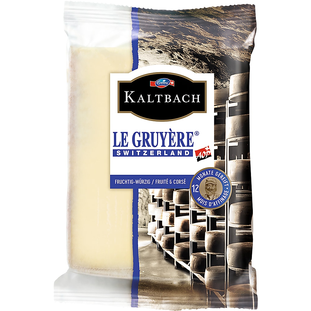 Achat Emmi Kaltbach · Le Gruyère · Affiné En Grotte Fruité Et Corsé • Migros 