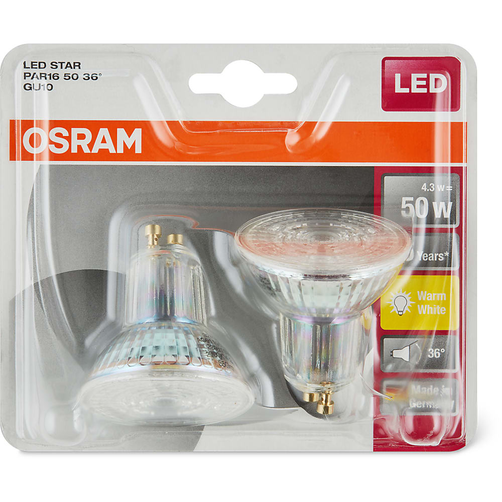 Achat Osram Led · Ampoule · PAR16 50 GU10 WW DUO • Migros
