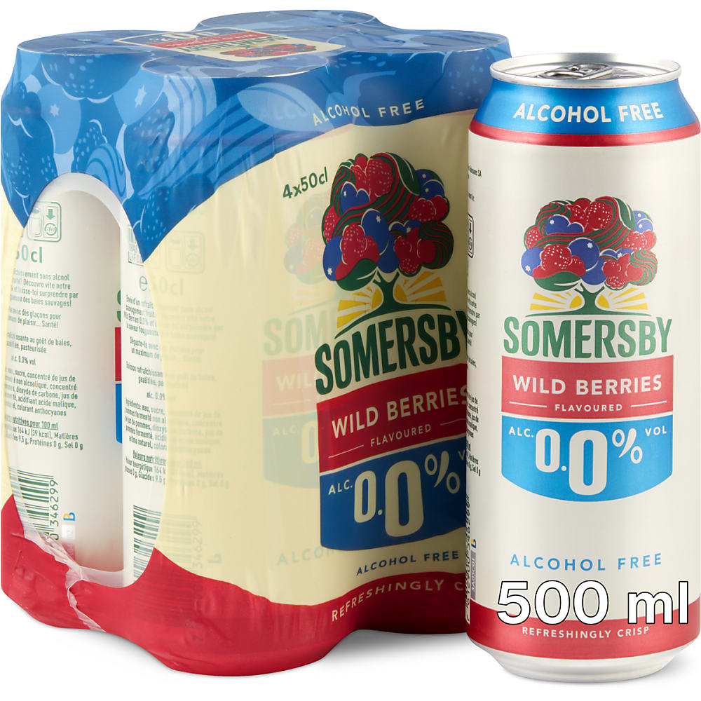Buy Somersby Wild Berries · Cider · Alcohol free 0.0 • Migros Online