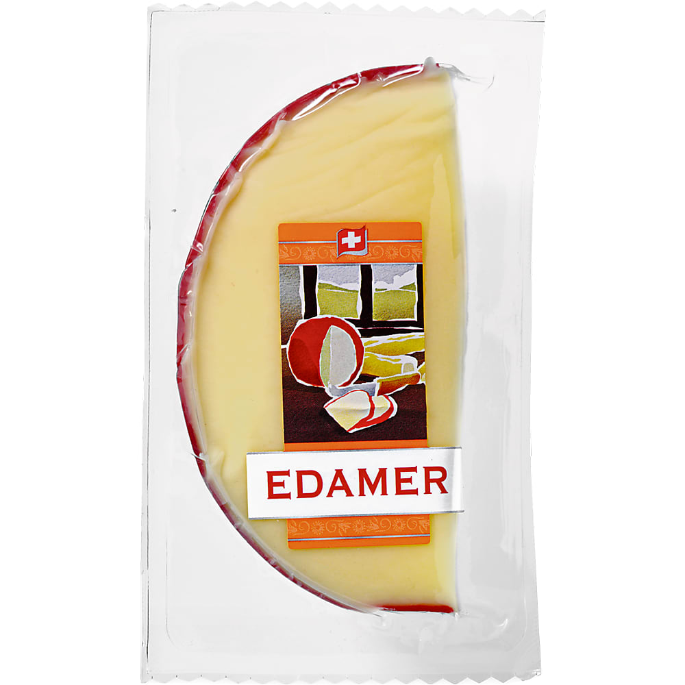 Achat Edamer · Fromage Suisse à Pâte Mi Dure 34 Gras Au Lait Pasteurisé • Migros 