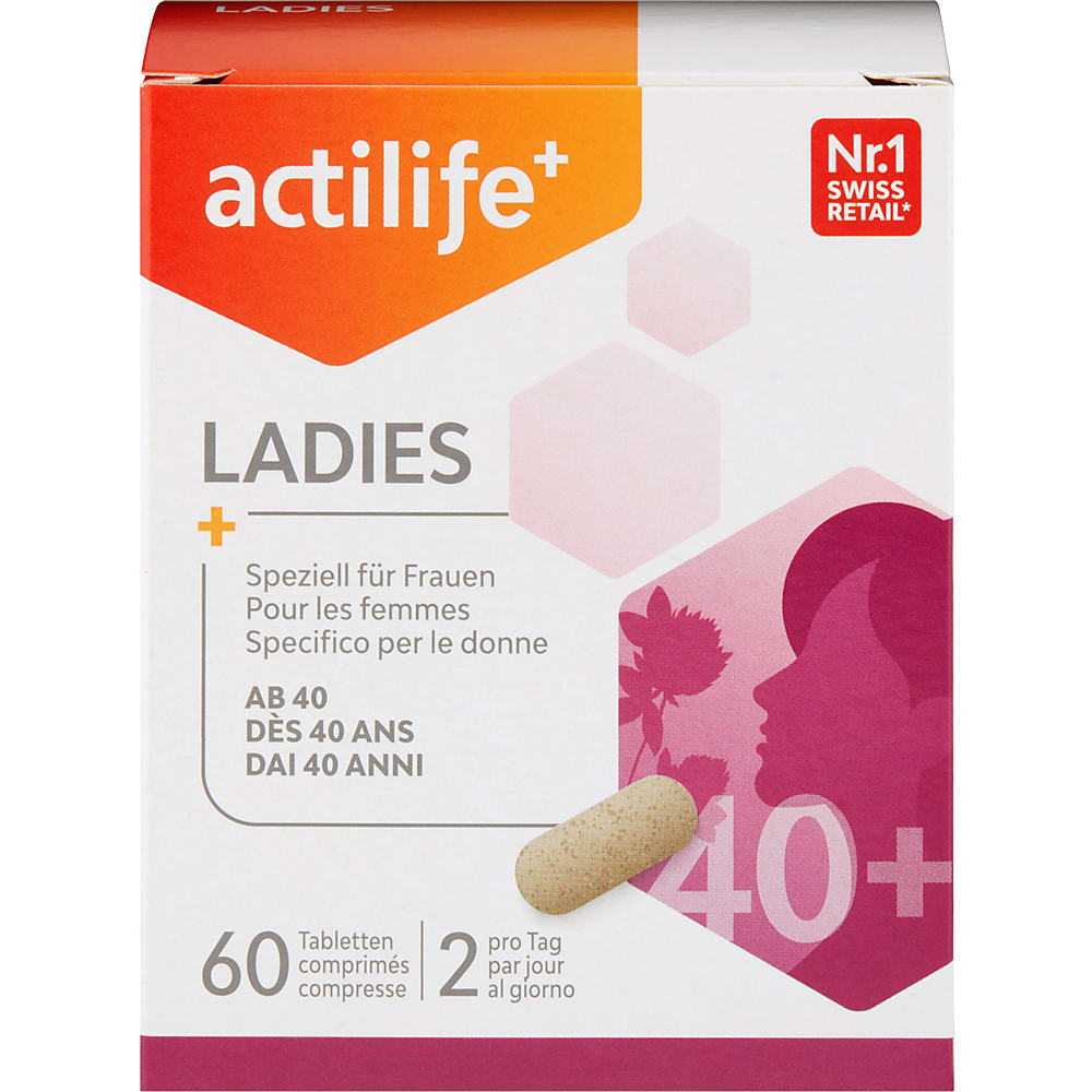 Buy Actilife Ladies · Vitamins and minerals especially for women over