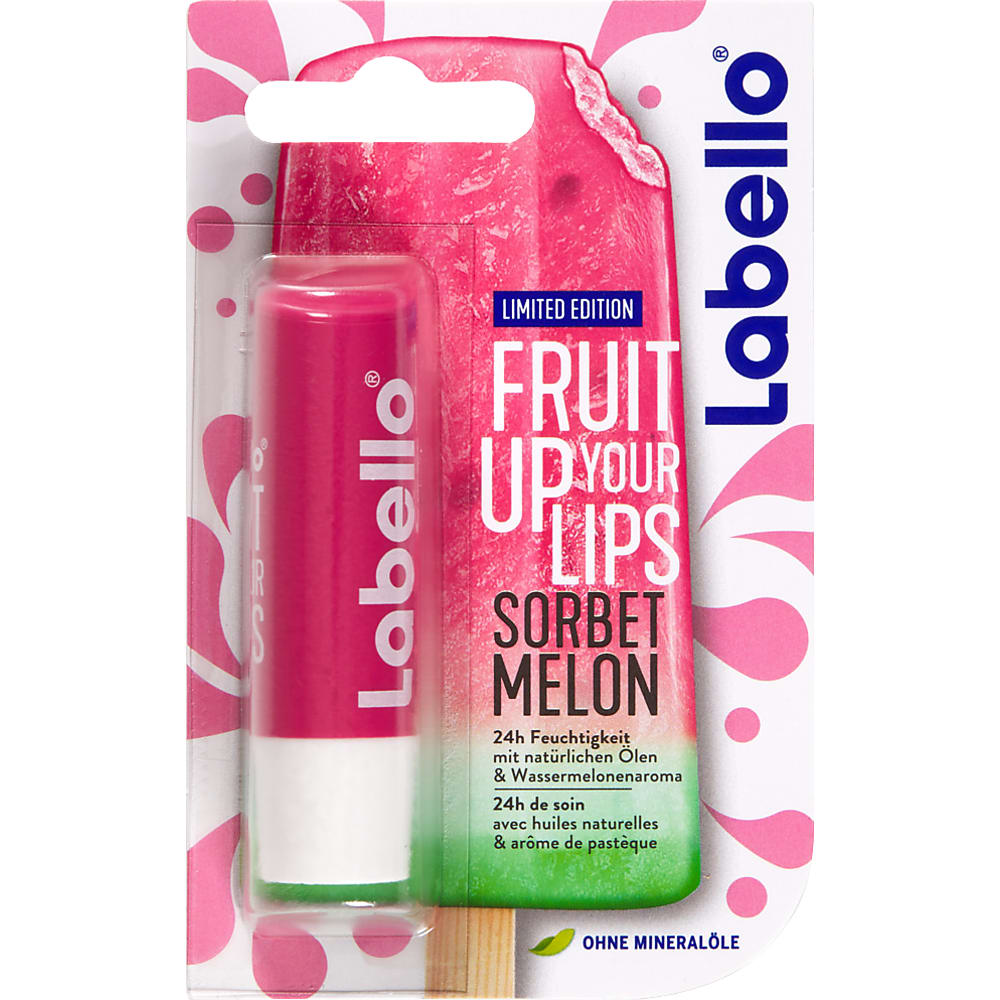 Buy Labello · Lip Care · Fruit up your lips Melon Sorbet • Migros