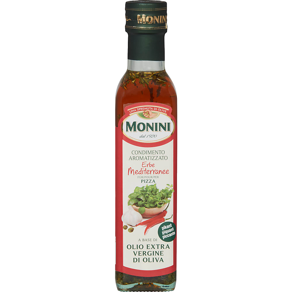 Kaufen Monini Aromatizzato · Native Olivenöl für Pizza · Erbe ...