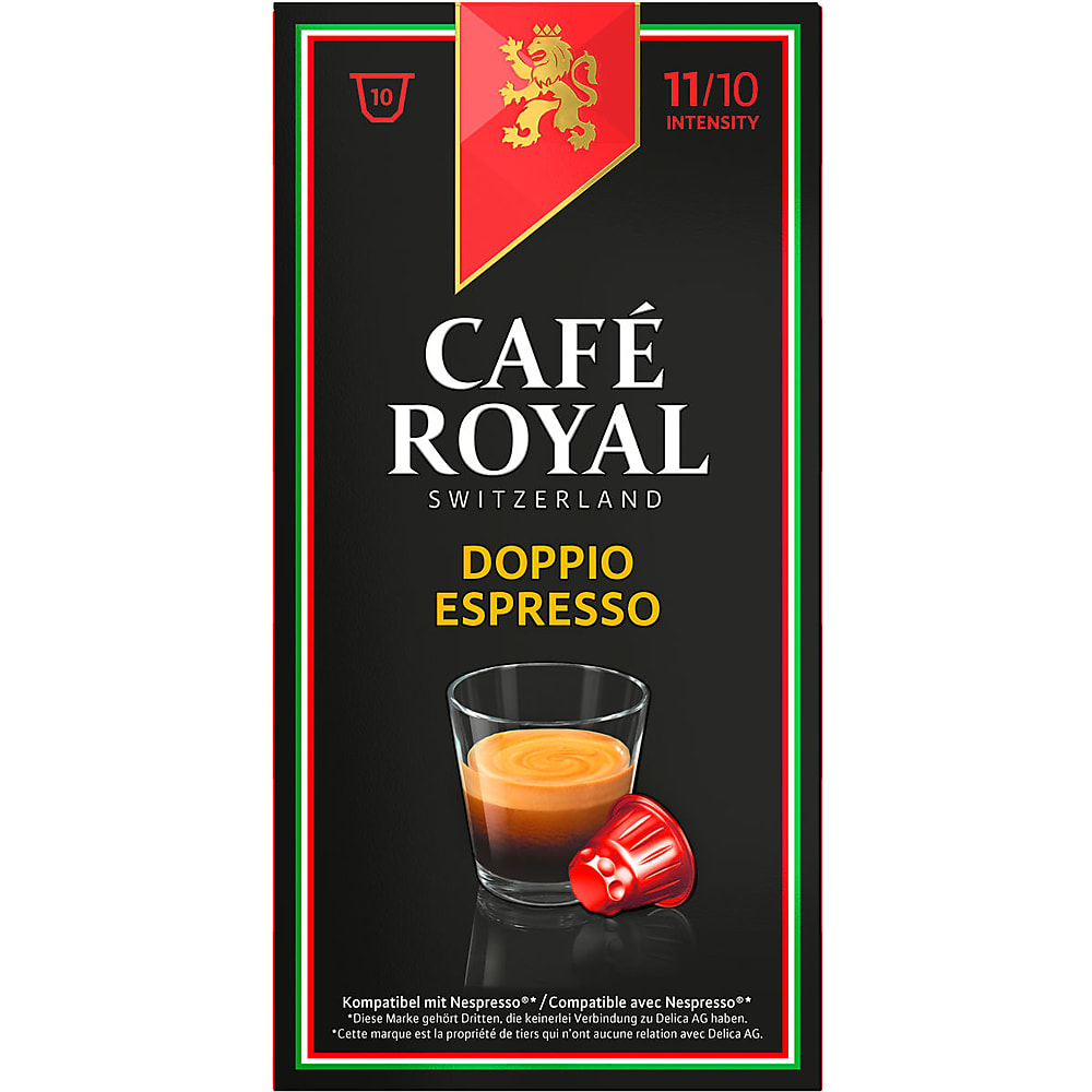 Achat Café Royal · Capsules de café · Doppio Espresso Extra Intense