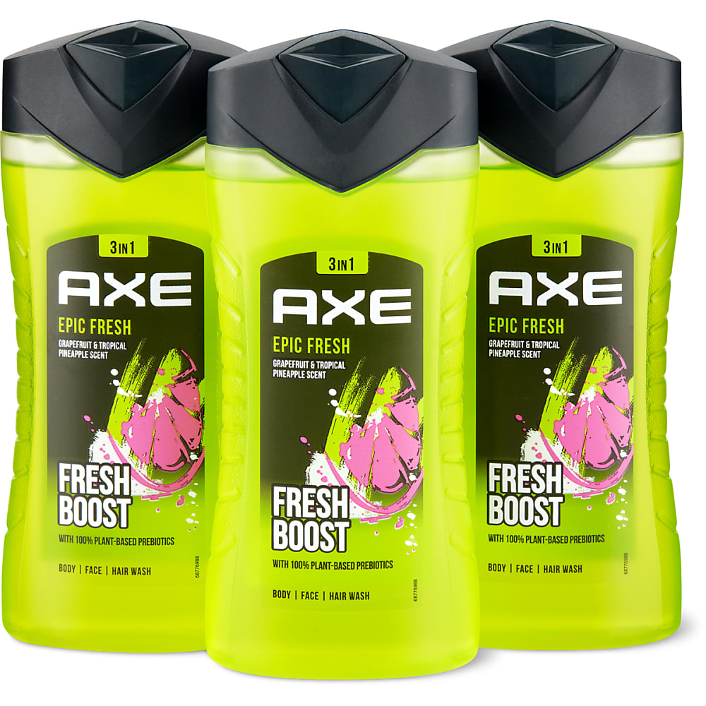 Buy Axe · Shower gel · Epic Fresh Grapefruit & Tropical Pineapple