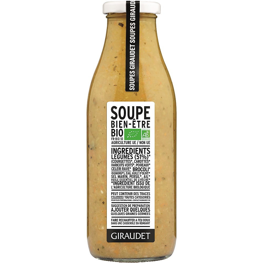Achat Giraudet Bio · Soupe · Bienêtre • Migros