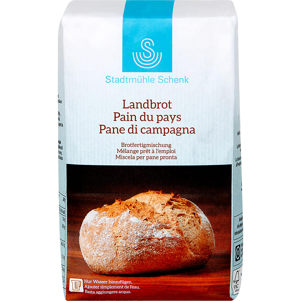 Buy Stadtmühle Schenk · Bread flour mix · Country bread • Migros