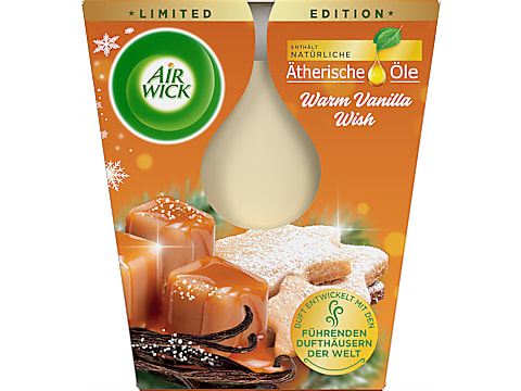 Air Wick · Duftkerze · Vanille, 220g • Migros Online