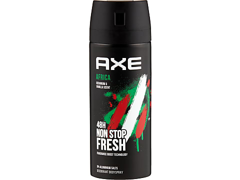 Gorgelen Desillusie Korting Buy Axe Africa · Deodorant spray · Without aluminum - sensual and exotic •  Migros Online