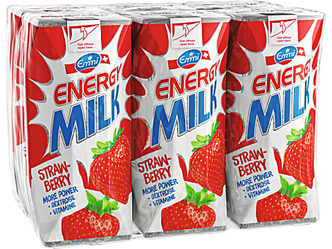 Buy Emmi Energy Milk · Milk drink · Strawberry • Migros