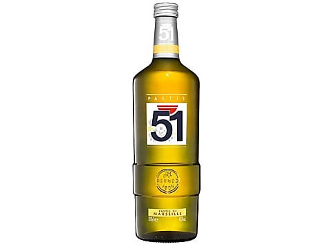 PASTIS 51 Pack Apéritif anisé Pastis de Marseille + 6 verres + 1 Carafe -  45%, 70cl : : Epicerie