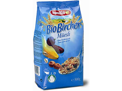 Achat Familia · Bio Bircher Müesli sans sucre ajouté • Migros