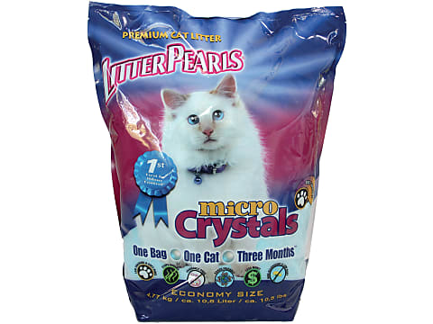 Litter pearls micro crystal cat litter best sale
