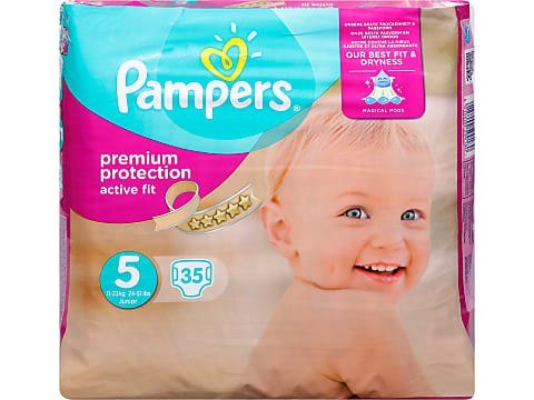 Achat Pampers Premium Protection · Couches · Taille 5 - 12-17 kg - Pants •  Migros