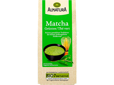 Alnatura Thé Vert Matcha Bio, 30 g - Boutique en ligne Piccantino France