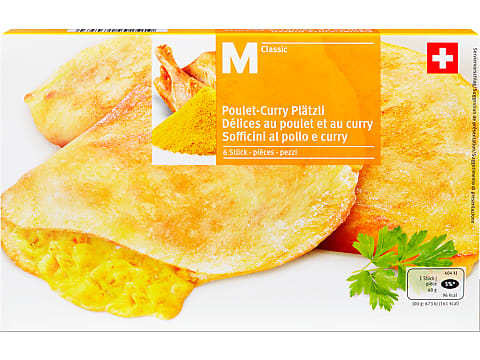 Buy M Classic D lices au poulet au curry 6 pi ces Migros