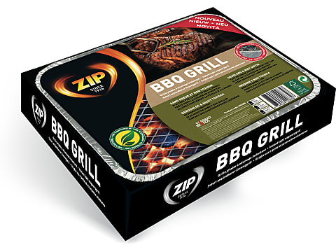 Zip instant light disposable grill 2025