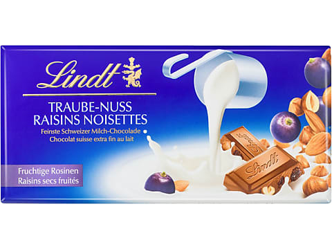 Swiss Classic chocolat au lait, 100 g, noisettes – Lindt : Barre
