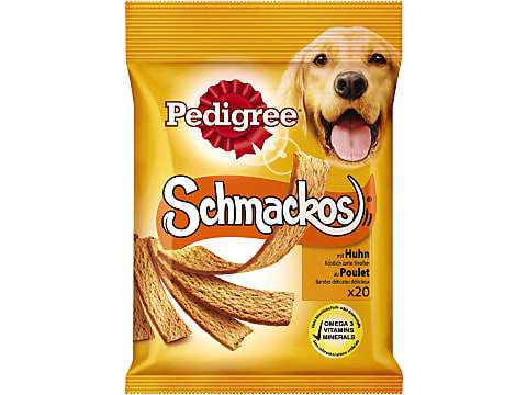 Pedigree Schmackos Snacks pour chiens Poulet Migros Online