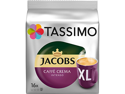 Buy Tassimo Jacobs Coffee Capsules Caff Crema Intenso XL