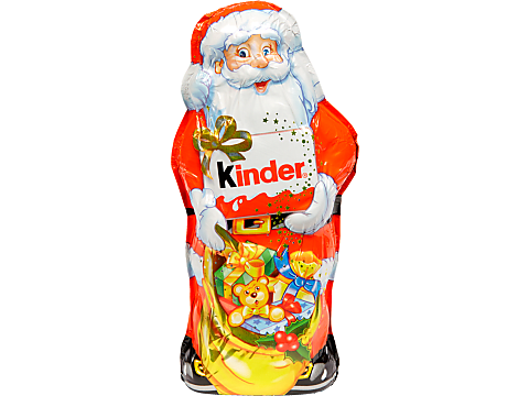 Achat Kinder · Père Noël au chocolat · Au lait • Migros